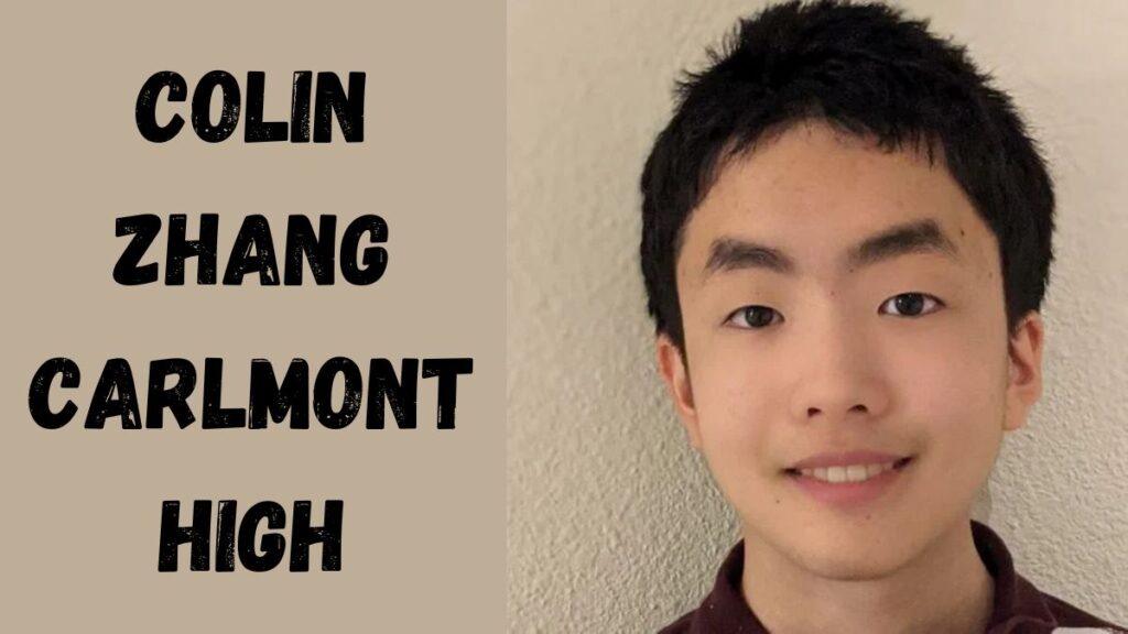 Colin Zhang Carlmont High: From Robotics Leader to MIT